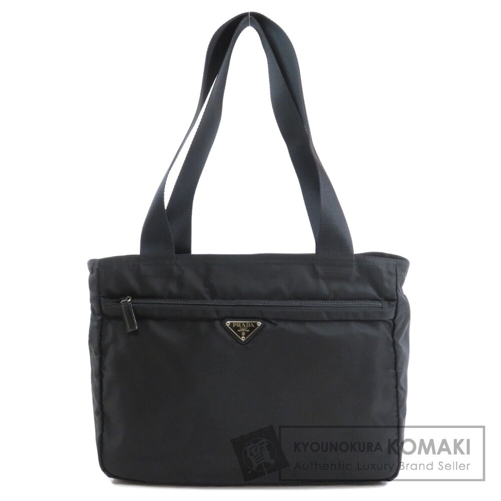 Prada Tessuto tote bag black saffiano leather